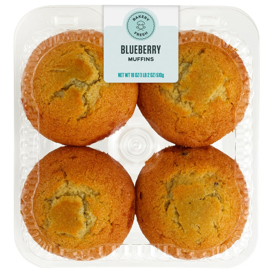 Blueberry Muffins 4 ct