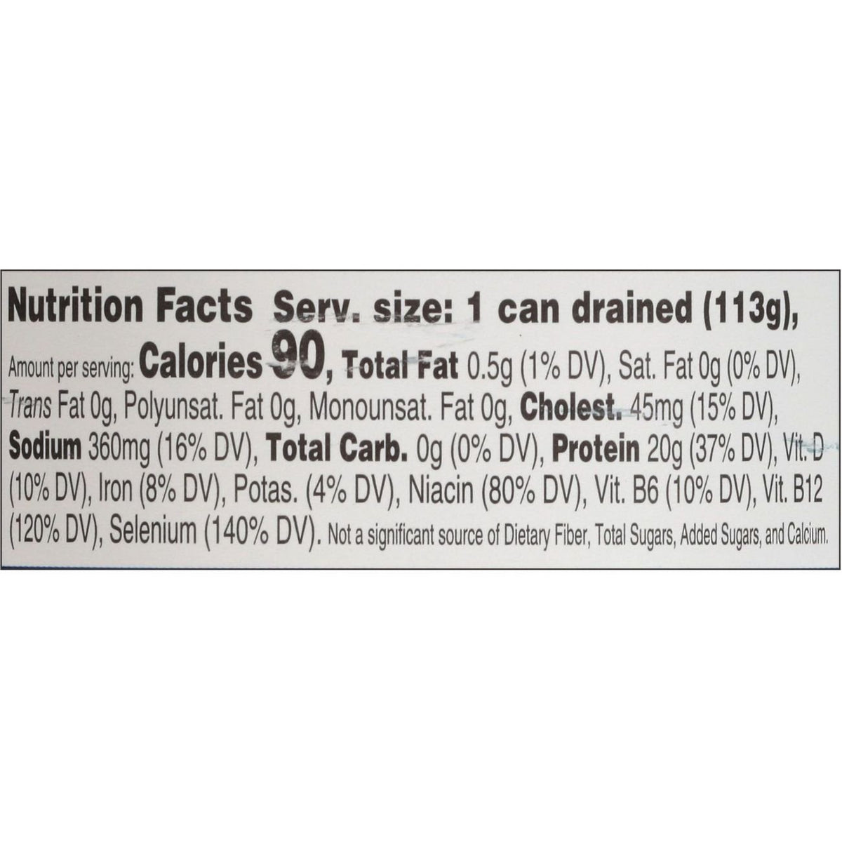 Canned Tuna in Water 5 oz