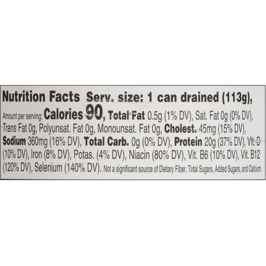 Canned Tuna in Water 5 oz