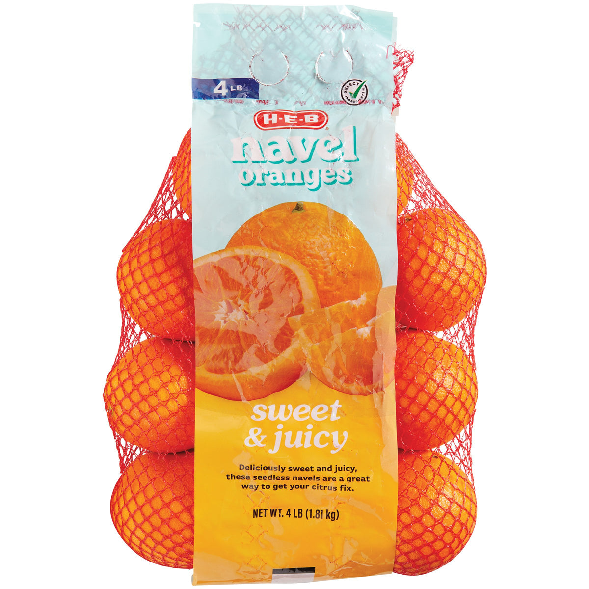 Navel Oranges 4 lb Bag