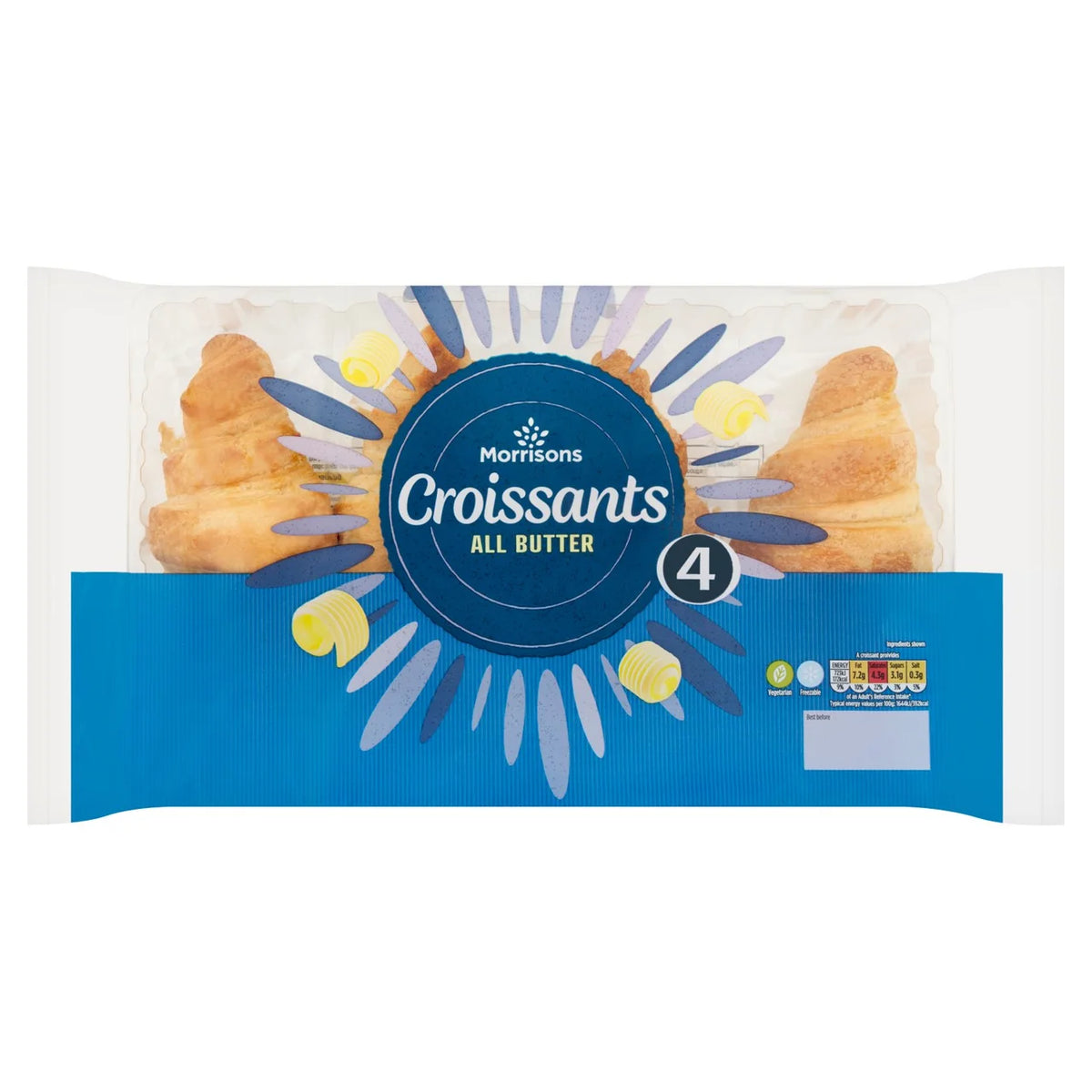 Butter Croissants 4 ct