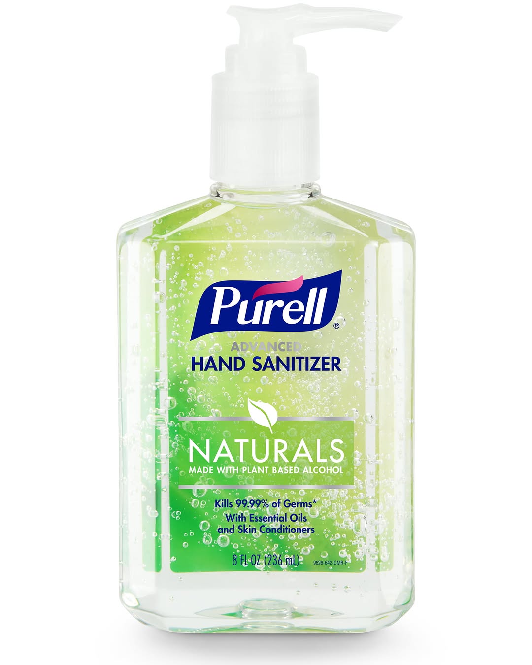 Purell® Advanced Hand Sanitizer Naturals Gel With Plant Based Alcohol, Citrus Scent, 8 Oz Pump Bottle (adult)