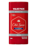 Old Spice Classic Men's Deodorant, Solid Stick, Original Scent, 3.25 Oz, 2 Pack