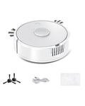 Robot Vacuum Cleaner With Smart Navigation, Self-charging Dock, And Multi-surface Cleaning For Hard Floors & Carpets – W
