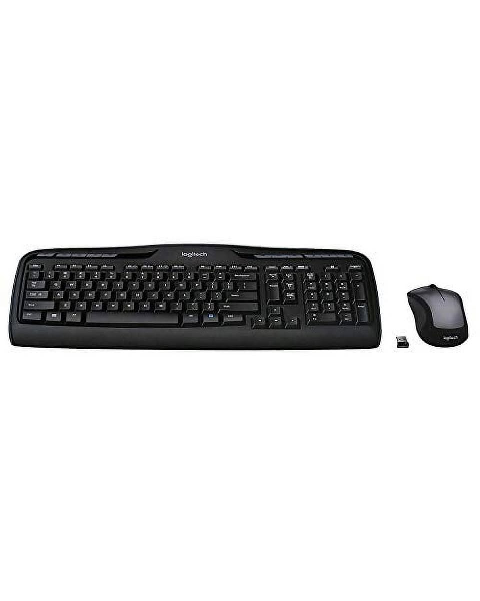 Logitech Mk335 Wireless Keyboard And Mouse Combo Black Silver