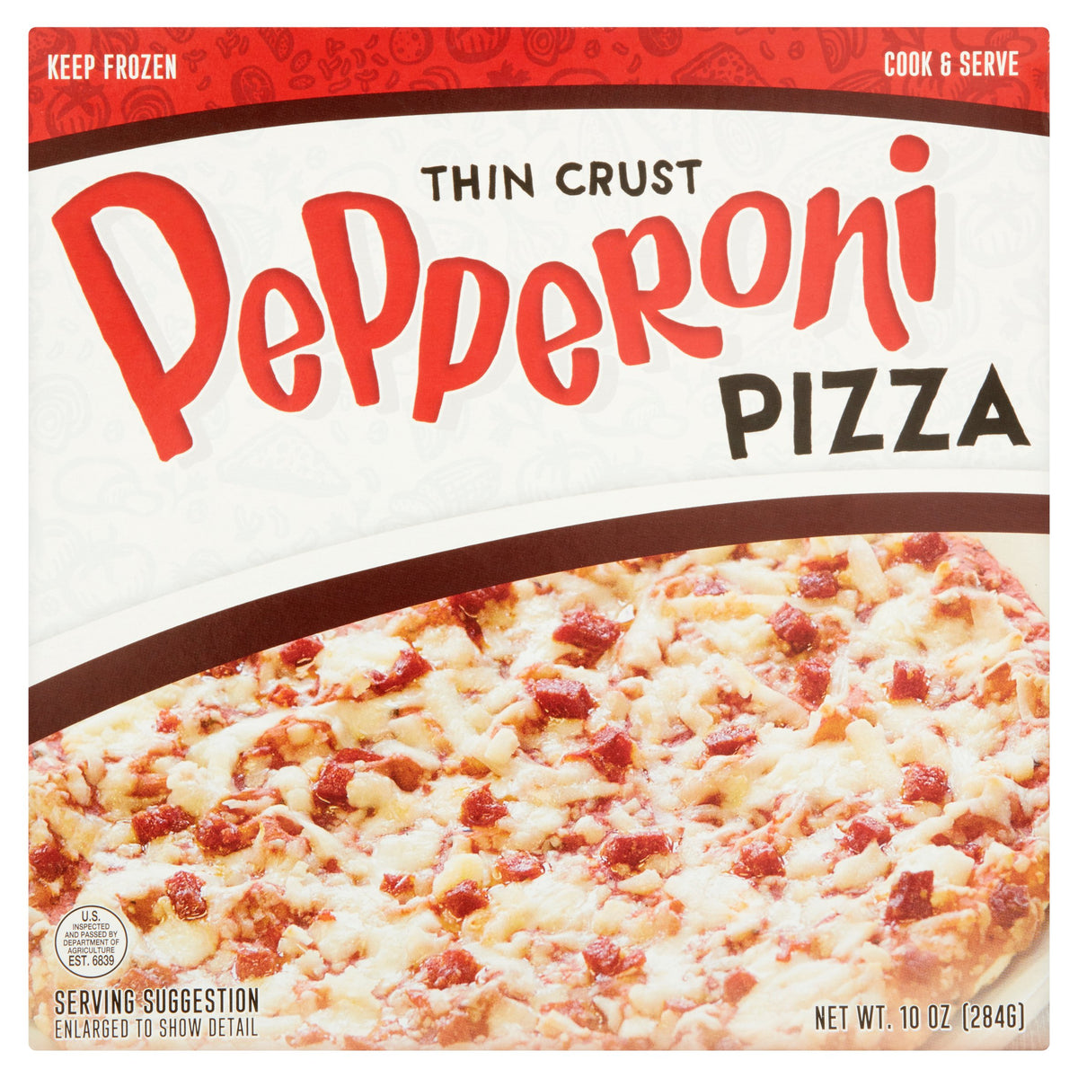 Pepperoni Frozen Pizza 20 oz