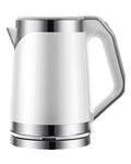Electric Kettle, 304 Stainless Steel Interior, Bpa-free, Double Wall 2l Hot Water Boiler, 1000w Tea Kettle With Auto Shu