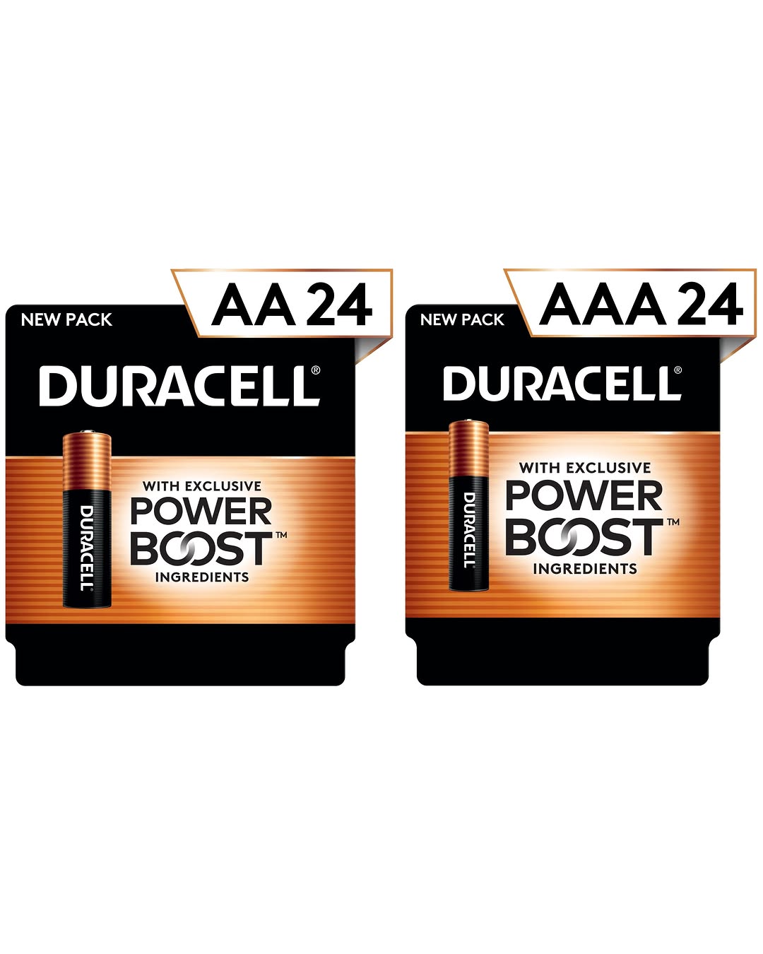 Duracell Coppertop Aa + Aaa Batteries 24ct Pack
