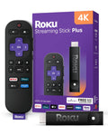 Roku Streaming Stick Plus 2025 - 4k & Hdr Roku Streaming Device For Tv With Voice Remote - Free & Live Tv