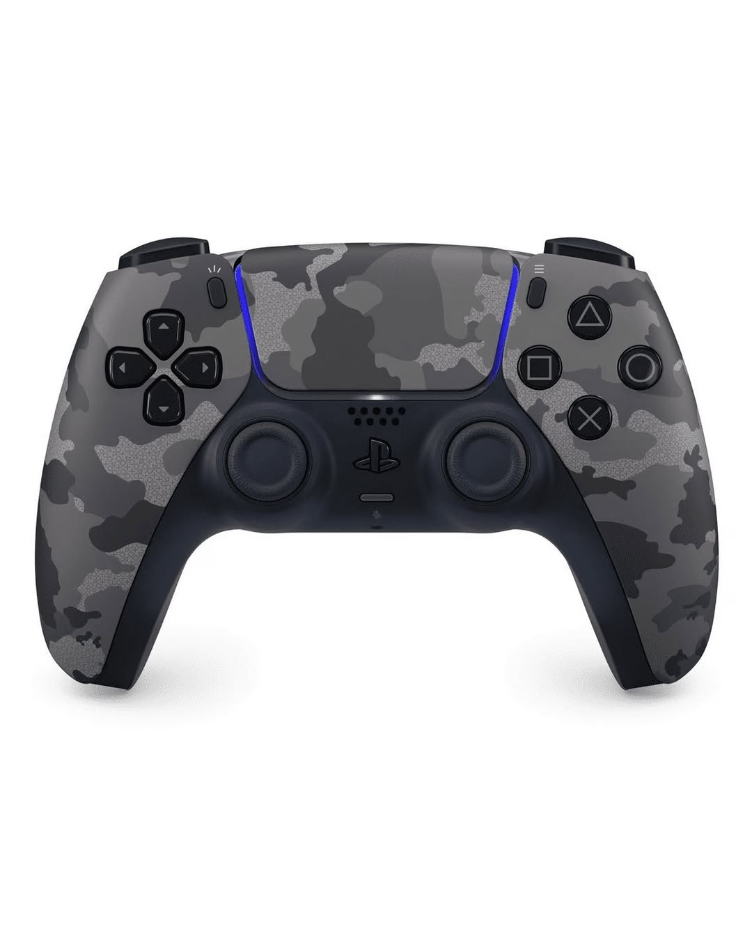 Playstation Dualsense Wireless Controller Gray Camouflage