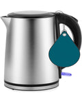 Electric Kettle, No Plastic Inner Lid, Filter And Spout, Double Wall Stainless Steel Keep Warm, Automatic Shut Off & Boi