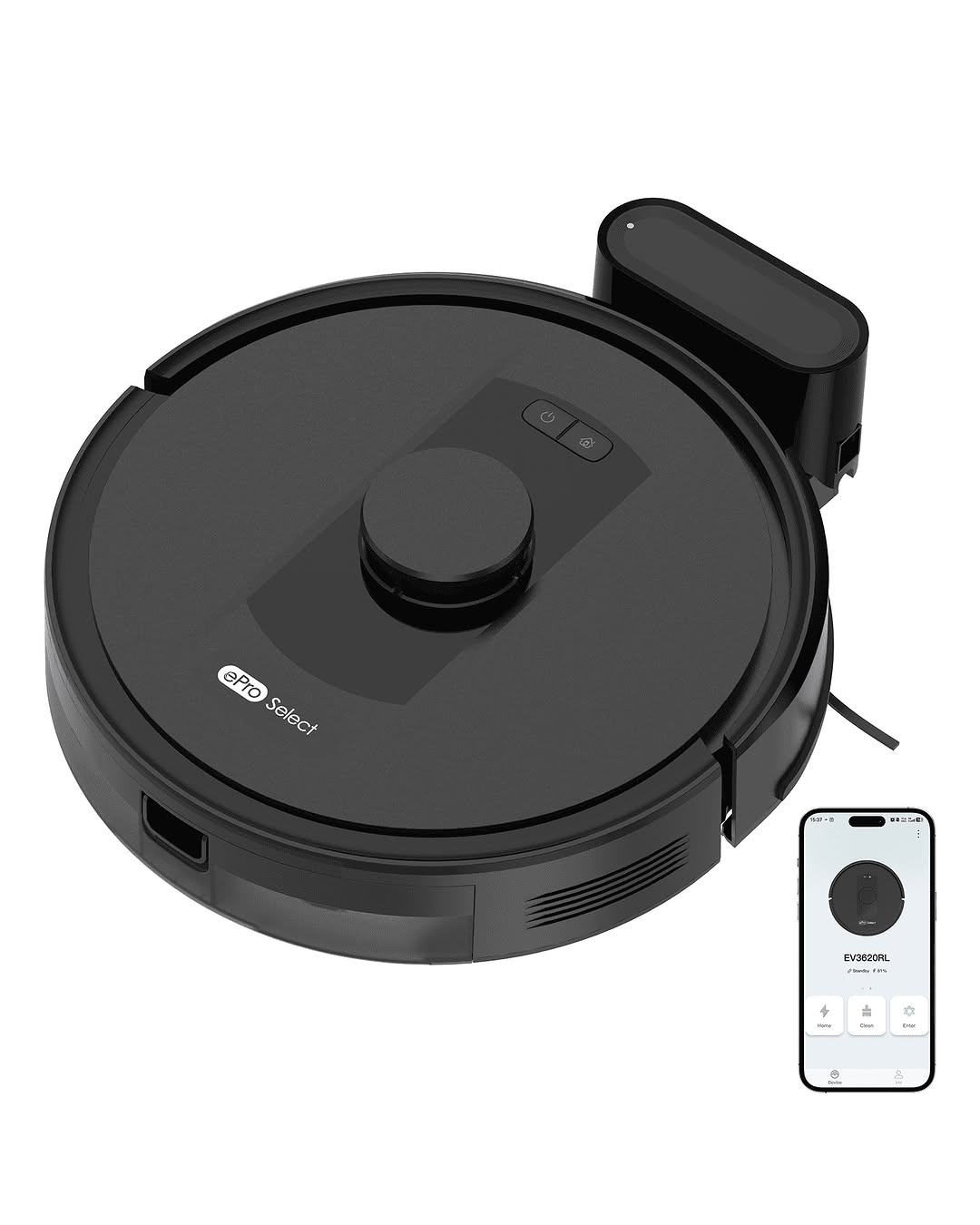 Robot Vacuum And Mop Combo, 10kpa Robotic Vacuum Cleaner, 150 Min Max, Customized Cleaning, Multi-floor Mapping, Wifi/al