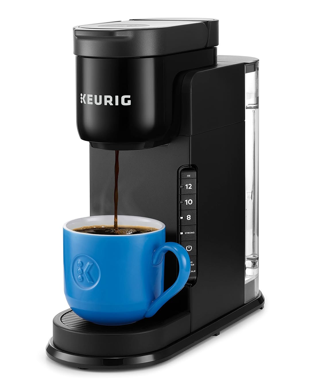 Keurig K-express Coffee Maker, Single Serve K-cup Pod Coffee Brewer, 42 Oz. Removable Reservoir, 8-12 Oz. Brew Sizes, Bl
