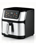 8.45-quart Air Fryer, 6 Cooking Functions + Digital Touch Controls - Stainless Steel, New