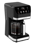 Brentwood 12-cup 900-watt Digital Drip Coffee Maker With Touch Display, Brew Strength Selector, And Slow Brew