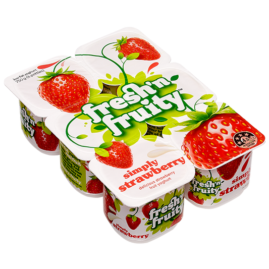 Strawberry Yogurt Cups 6 ct