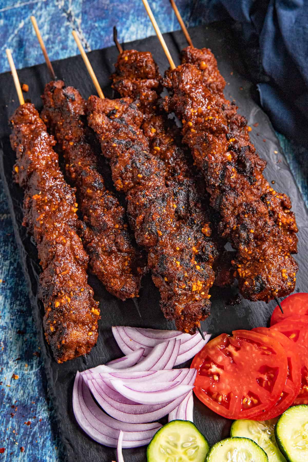 Suya Beef Skewers