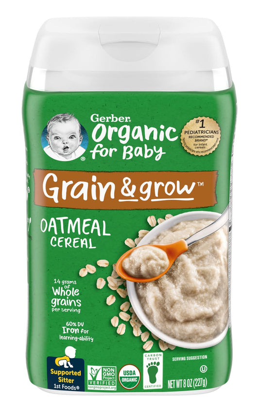 Baby Oatmeal Cereal 8 oz