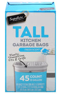 Tall Kitchen Trash Bags 45 ct