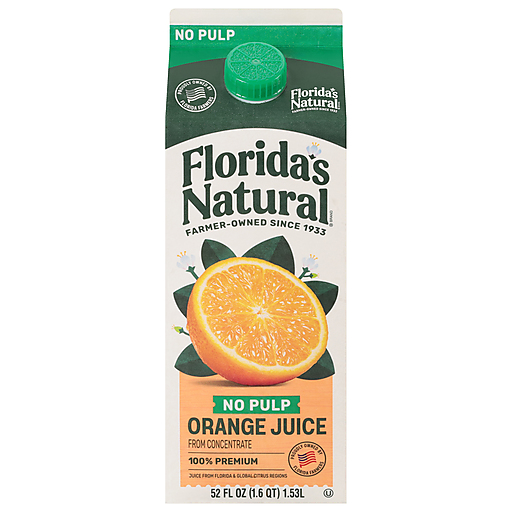 Orange Juice No Pulp 52 oz