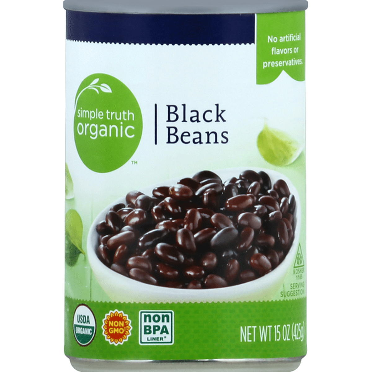 Canned Black Beans 15 oz