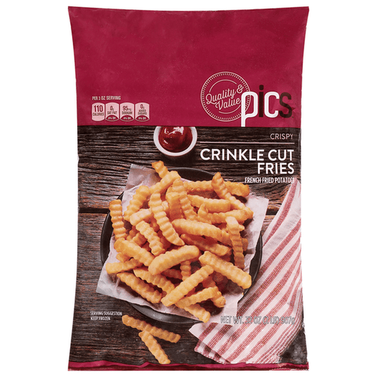 Crinkle Cut French Fries 32 oz